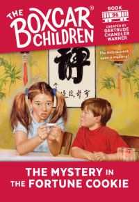 Book cover for The Mystery in the Fortune Cookie
