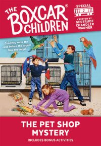 Book cover for The Pet Shop Mystery