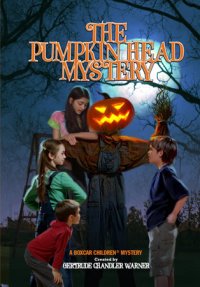 Book cover for The Pumpkin Head Mystery