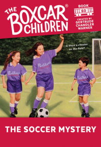 Book cover for The Soccer Mystery