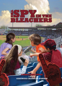 Book cover for The Spy in the Bleachers