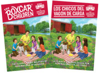 Book cover for The Boxcar Children (Spanish/English set)