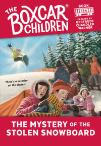 Cover of The Mystery of the Stolen Snowboard cover