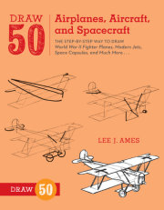 Draw 50 Airplanes, Aircraft, and Spacecraft 