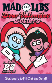 Dear Valentine Letters Mad Libs 