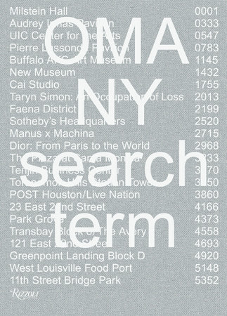 OMA NY: Search Term - Rizzoli New York