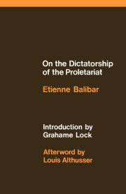 On the Dictatorship of the Proletariat 