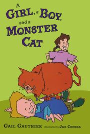 A Girl, a Boy, and a Monster Cat