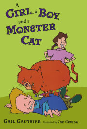 A Girl, a Boy, and a Monster Cat 