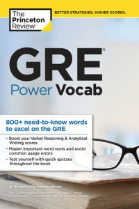 Book cover for GRE Power Vocab