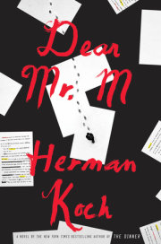 DEAR MR. M by Herman Koch
