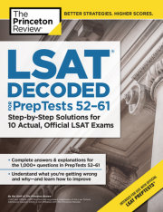 LSAT Decoded (PrepTests 52-61) 