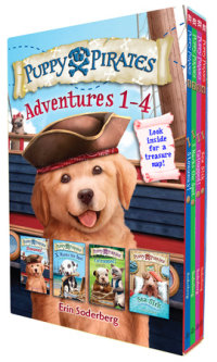 Cover of Puppy Pirates Adventures 1-4 Boxed Set cover