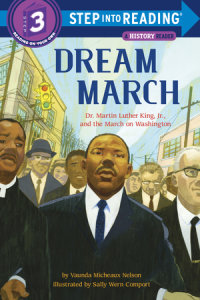 Book cover for Dream March: Dr. Martin Luther King, Jr., and the March on Washington
