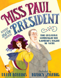 Book cover for Miss Paul and the President