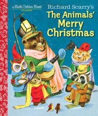 Cover of Richard Scarry\'s The Animals\' Merry Christmas cover
