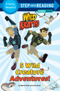 Book cover for 5 Wild Creature Adventures! (Wild Kratts)