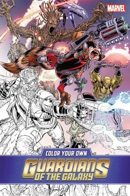 Couverture : Color Your Own Guardians of the Galaxy