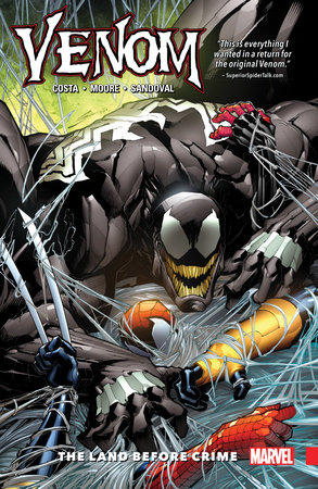 Couverture : Venom: The land before crime