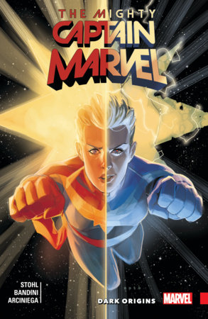 Couverture : The Mighty Captain Marvel: Dark origins