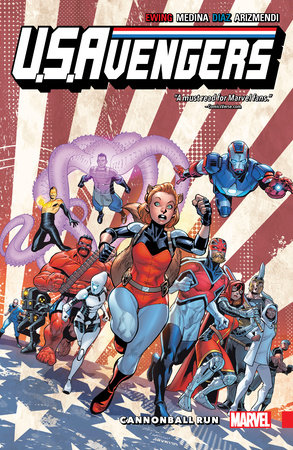 Couverture : U.S. Avengers: Cannonball run