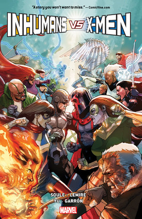 Couverture : Inhumans vs X-Men