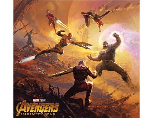Couverture : Marvel's Avengers: Infinity War - the Art of the Movie