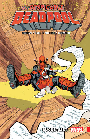 Couverture : The despicable Deadpool: Bucket list