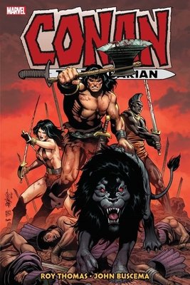 Couverture : Conan the Barbarian: the Original Marvel Years Omnibus, tome 4