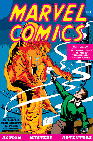 Couverture : Golden Age Marvel Comics Omnibus, tome 1