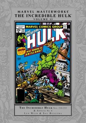 Couverture : Marvel Masterworks: the Incredible Hulk, tome 13