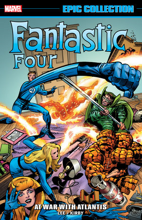 Couverture : Fantastic Four Epic Collection: At War with Atlantis