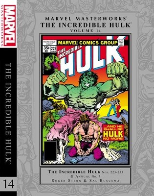 Couverture : Marvel Masterworks: the Incredible Hulk, tome 14