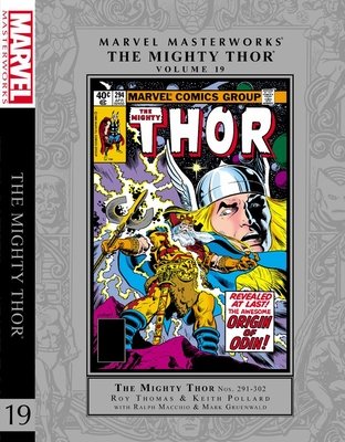 Couverture : Marvel Masterworks: Thor, tome 19