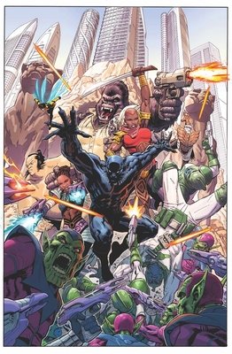Couverture : Empyre: the Invasion of Wakanda