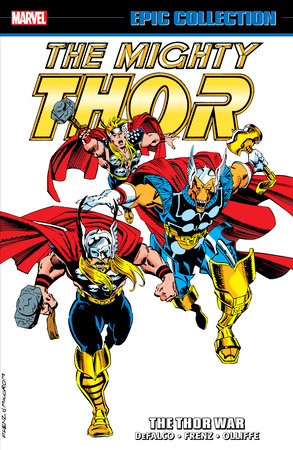 Couverture : Thor Epic Collection: the Thor War