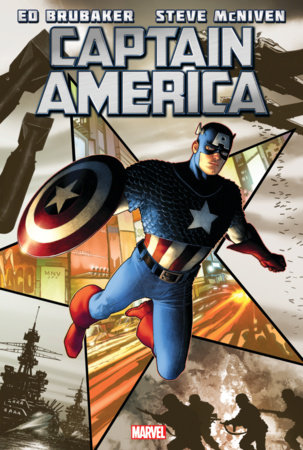 Couverture : Captain America by Ed Brubaker Omnibus, tome 1 : HC