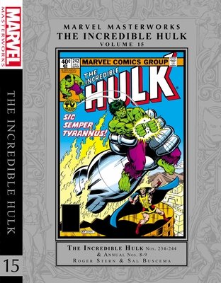 Couverture : Marvel Masterworks: the Incredible Hulk, tome 15