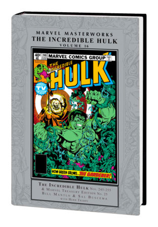 Couverture : Marvel Masterworks: the Incredible Hulk, tome 16