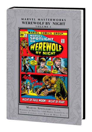 Couverture : Marvel Masterworks: Werewolf by Night, tome 1