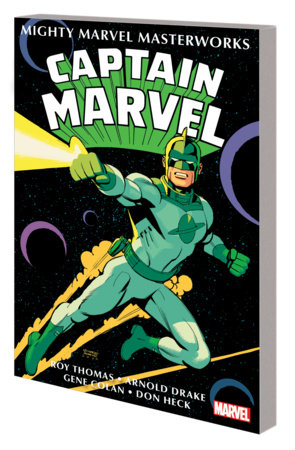 Couverture : Mighty Marvel Masterworks : Captain Marvel, tome 1 : The Coming of Captain Marvel