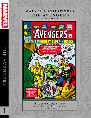 Couverture : Marvel Masterworks: the Avengers, tome 1