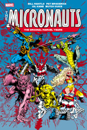 Micronauts: The Original Marvel Years Omnibus Vol. 2 Michael Golden Cover 