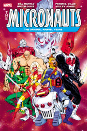 Micronauts: The Original Marvel Years Omnibus Vol. 3 Michael Golden Cover 