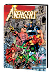 AVENGERS BY BUSIEK & PEREZ OMNIBUS VOL. 2 GEORGE PEREZ TIME-LOST COVER [NEW PRIN TING, DM ONLY]