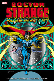 DOCTOR STRANGE: MASTER OF THE MYSTIC ARTS OMNIBUS VOL. 1 FRANK BRUNNER DOCTOR ST RANGE & CLEA COVER 