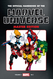 OFFICIAL HANDBOOK OF THE MARVEL UNIVERSE: MASTER EDITION OMNIBUS VOL. 2 HEROES COVER 