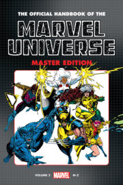 Official Handbook Of The Marvel Universe: Master Edition Omnibus Vol. 2 X-Men Cover [DM Only] 