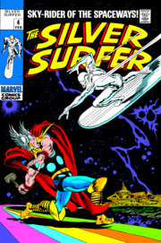 SILVER SURFER OMNIBUS VOL. 1 JOHN BUSCEMA THOR COVER [NEW PRINTING 2, DM ONLY] 