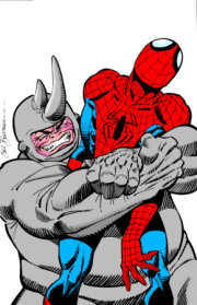 Spectacular Spider-Man By Dematteis & Buscema Omnibus Sal Buscema Rhino Cover [DM Only] 